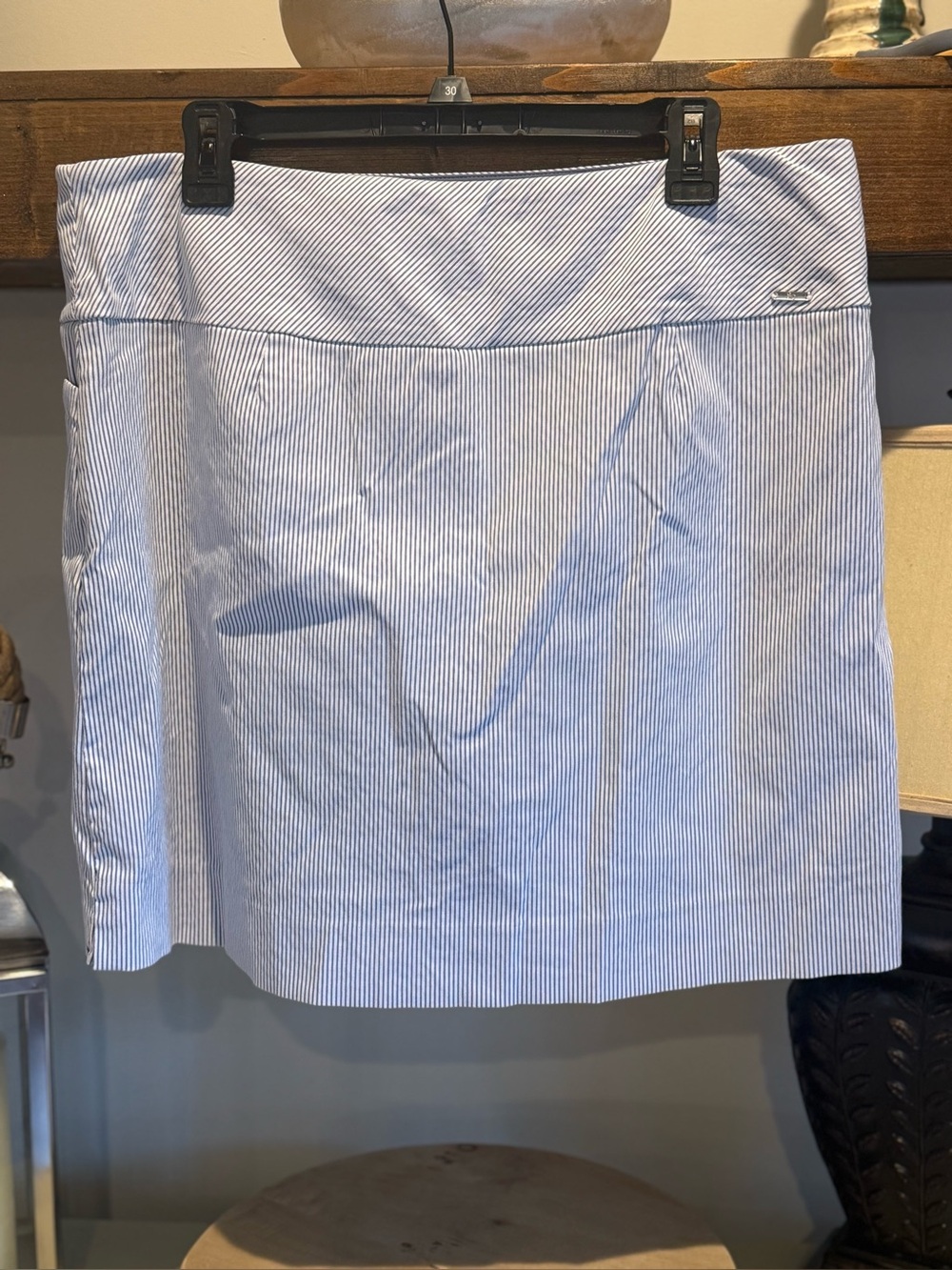 S.C. & CO Seersucker Print Skort - XL - Picture 2 of 6